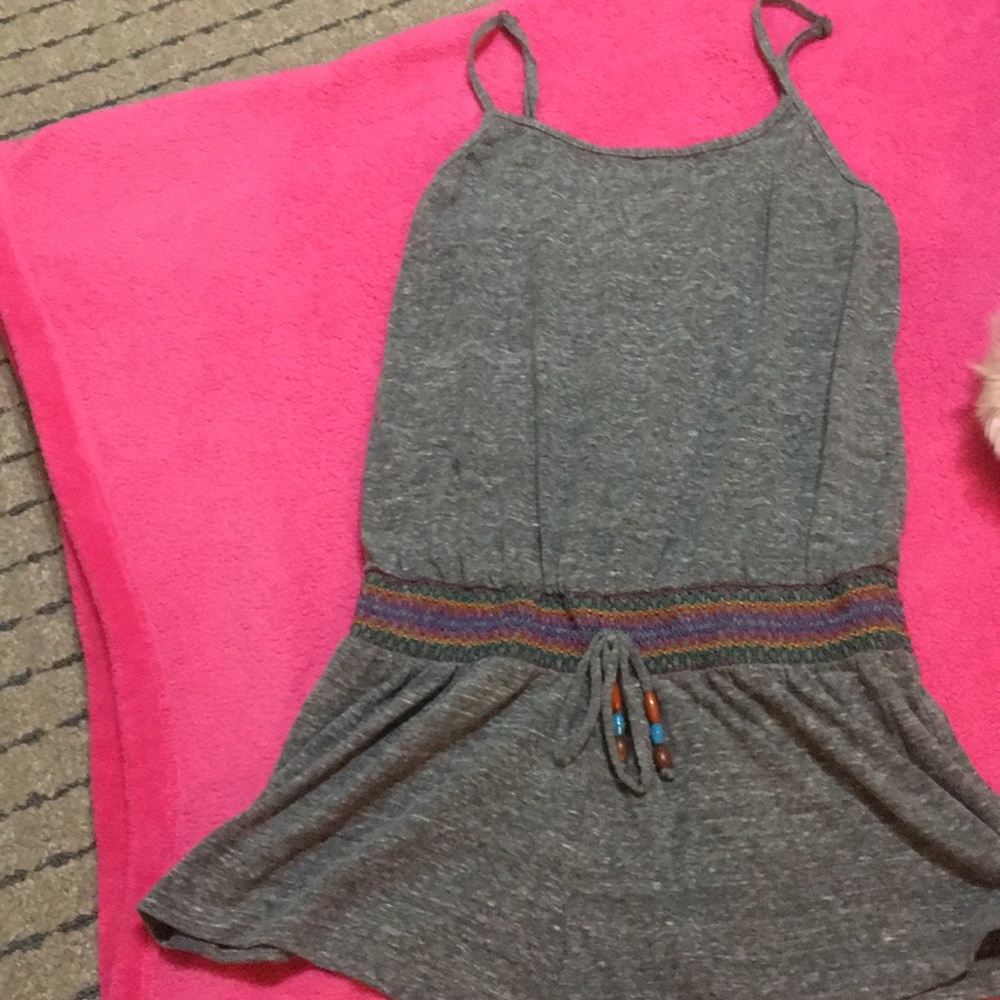 Lucky Brand swim cover up romper